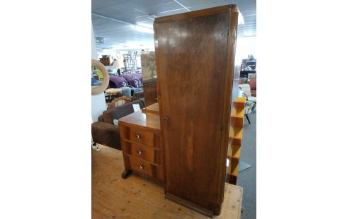 ARMOIRE COIFFEUSE ART DECO