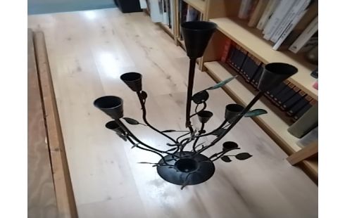 DECORATION SUPPORT BOUGIES METAL
