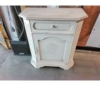 MEUBLE D'APPOINT CERUSÉ CRÈME CLE