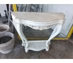 CONSOLE CERUSÉ CRÈME