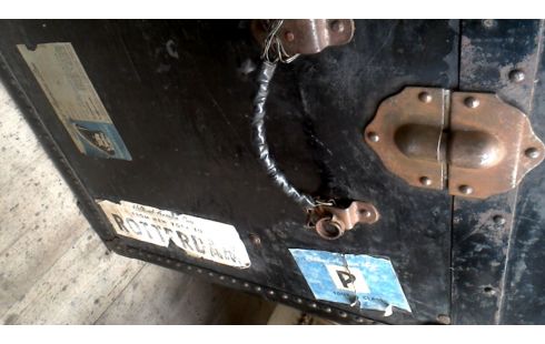 CAJA 1, , BAÚL ANTIGUO NEGRO