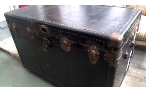 CAJA 1, , BAÚL ANTIGUO NEGRO