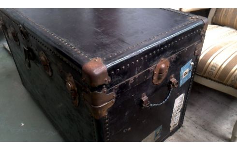 CAJA 1, , BAÚL ANTIGUO NEGRO