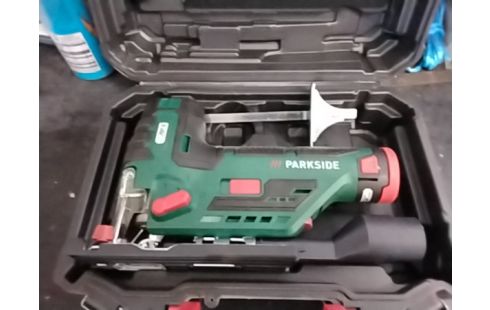 SCIE SAUTEUSE PARKSIDE 12V COFFRET / NEUF!