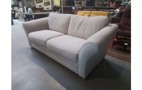 CANAPE TISSU GRIS 3P