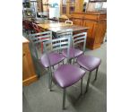 CHAISE DE CUISINE SKAI VIOLET