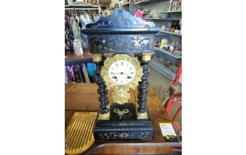 PENDULE PORTIQUE NAPOLEON III