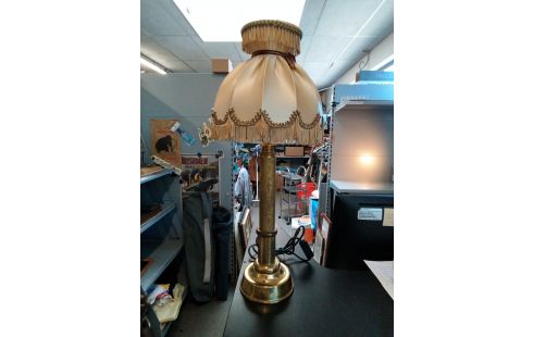 LAMPE LAITON ABAT JOUR TISSU