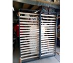 SOMMIER A LATTES 160/200. 6 PIEDS