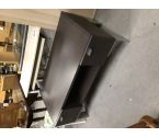 MEUBLE TV BRUN METAL 2 TIROIRS