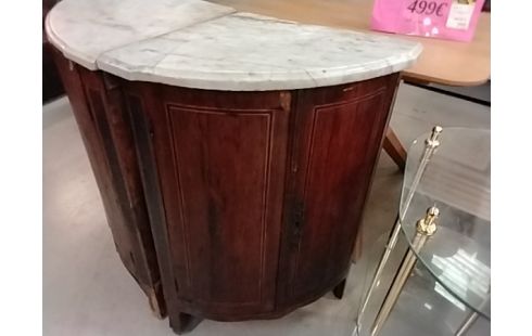 PAIRE DE ENCOIGNURES MARBRE