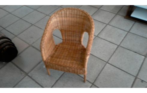 FAUTEUIL OSIER ENFANT  VINTAGE