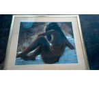 PASTEL DE JEAN MAUGY 1911-2007 PEINTRE LYONNAIS