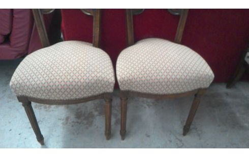 PAIRE DE CHAISES