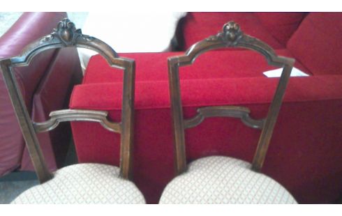 PAIRE DE CHAISES