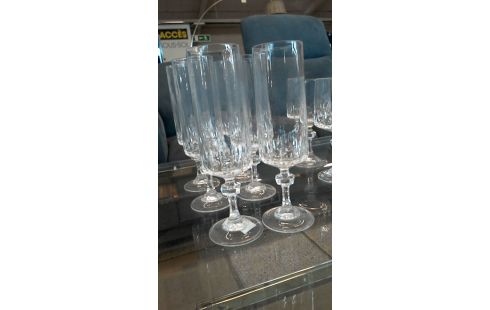 VERRES CRISTAL LE LOT
