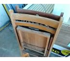 CHAISE PLIANTE BOIS