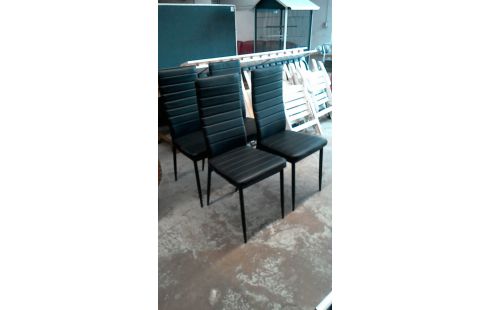 CHAISES LOT DE 4