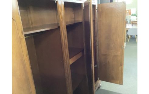 ARMOIRE 3 PORTES BOIS RUSTIQUE