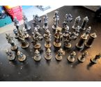 LOT DE PIONS DE JEU D'ECHECS