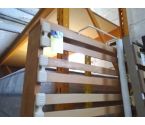 SOMMIER A LATTES 140X190 AVEC PIEDS