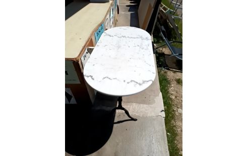 TABLE BISTROT MARBRE
