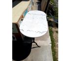 TABLE BISTROT MARBRE