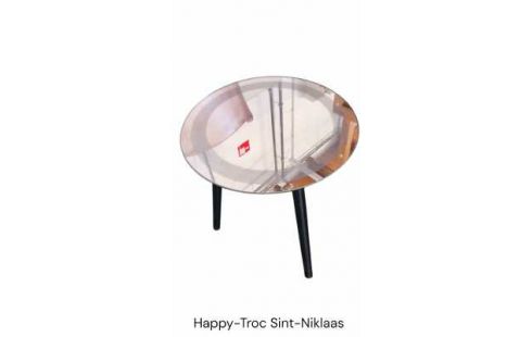 CREDENCE ROND, , MIROIR
