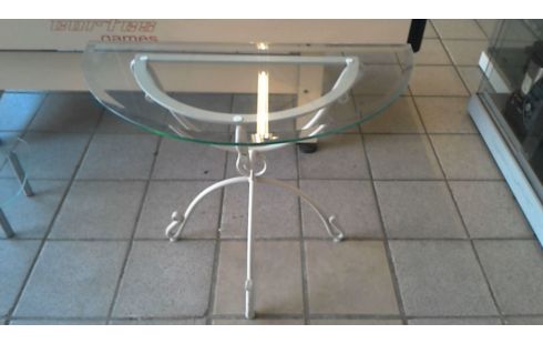 CONSOLE FER  FORGÉ