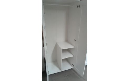 KLEERKAST WIT IKEA BRIMNES 2 DEUREN