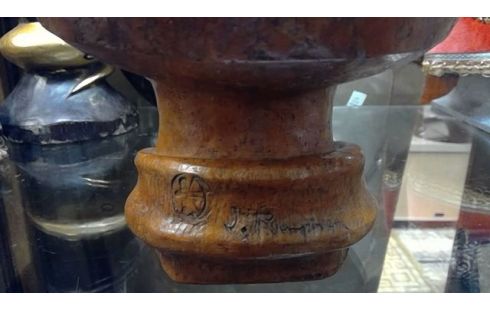 CABEZA, , BUSTO ART DECO TERRACOTA
