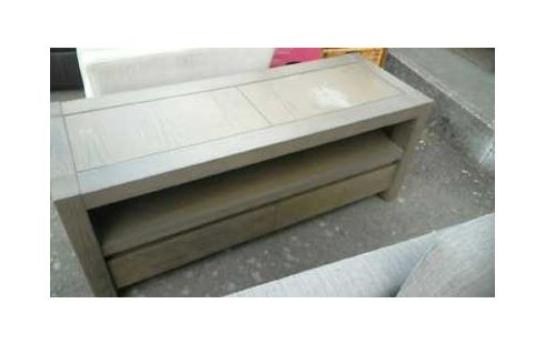 MEUBLE TELE BOIS 2T  BAZAR AVENUE