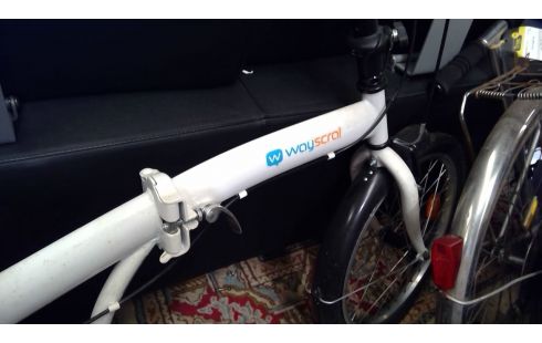 VELO PLIANT BLANC