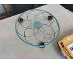 PORTE PLANTE METAL ROND