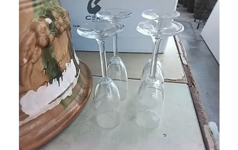 FLUTE A CHAMPAGNE LE LOT DE 4