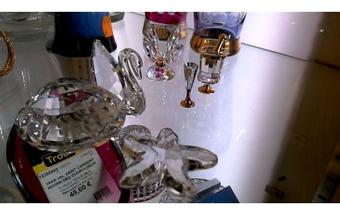 OBJET DECO LE LOT DE SWAROVSKI