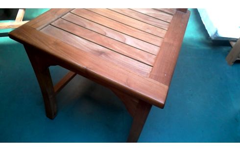 4 STOELEN TEAK
