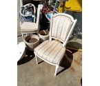 CHAISE BOIS ET TISSU