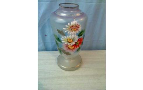 VASE GLAS FLORAL H=28