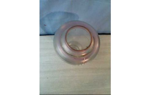 VASE GLAS FLORAL H=28