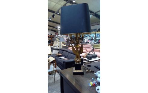 LAMPE STYLE AIGLE  DORE