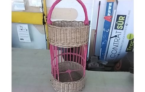 PORTE BOUTEILLE ROTIN