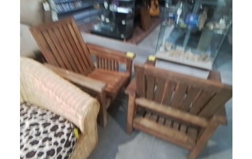 FAUTEUIL DE JARDIN EN BOIS