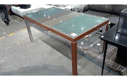TABLE ET 6 CHAISES DESIGN ITALIEN