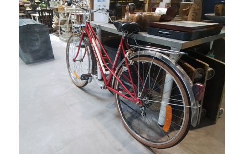VELO VINTAGE PEUGEOT ROUGE