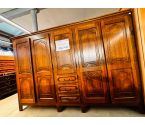 GARDE ROBES CHENE 5 PORTES / 3 TIROIRS+CLE