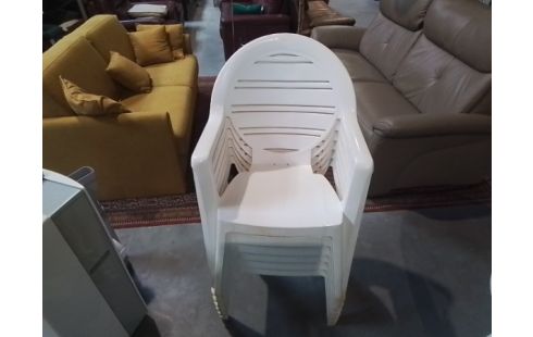 CHAISE DE JARDIN LOT DE 6
