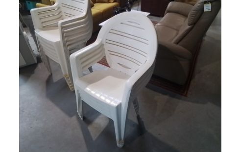 CHAISE DE JARDIN LOT DE 4