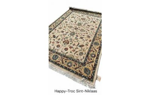 TEPPICH BEIGE GRÜN