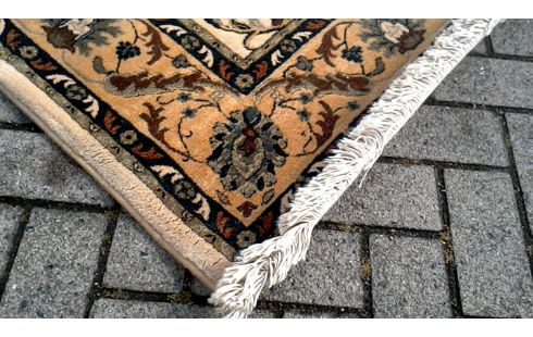 TEPPICH BEIGE GRÜN